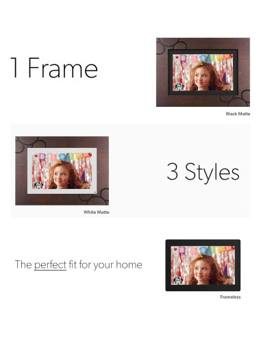 Marco de Fotos Digital WiFi Disney Mickey Mouse 10" Madera