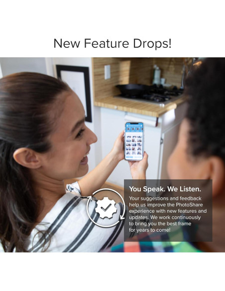 Marco de Fotos Digital WiFi Disney Mickey Mouse 10" Madera