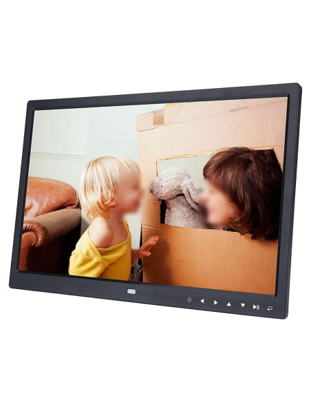 Marco de Fotos Digital DAUERHAFT 15" HD Reproductor MP3/MP4