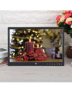 Marco de Fotos Digital DAUERHAFT 15" HD Reproductor MP3/MP4 2