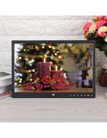 Marco de Fotos Digital DAUERHAFT 15" HD Reproductor MP3/MP4