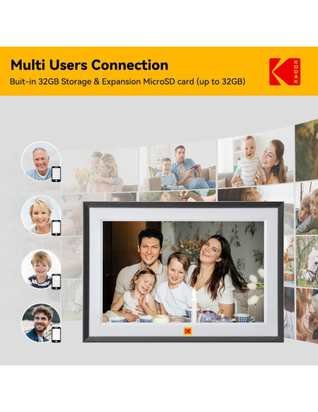 KODAK Marco de Fotos Digital 10.1" WiFi 32GB Pantalla HD