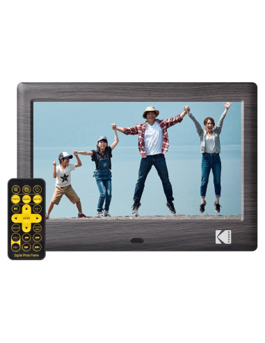 Marco Digital KODAK de Madera 18 cm Pantalla IPS HD 1024x600