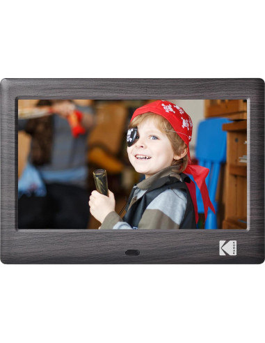 Marco Digital KODAK de Madera 18 cm Pantalla IPS HD 1024x600