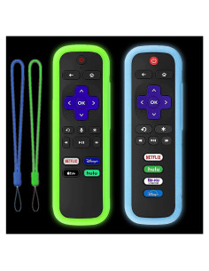 Funda de Control Remoto Gavyqier para Roku TV 2Pack Silicona