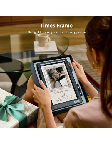 Divoom Times Frame - Marco Digital WiFi 10.1" HD 64GB Negro