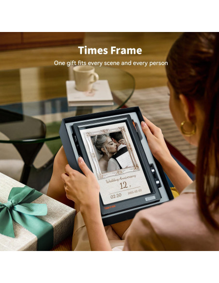 Divoom Times Frame - Marco Digital WiFi 10.1" HD 64GB Negro