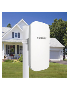 Extensor de WiFi Exterior TODAAIR AC1200 IP65 439g 2000ft