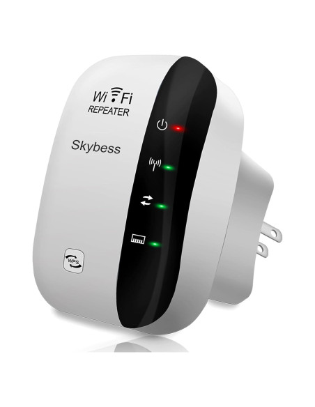 Amplificador de Señal WiFi Inalámbrico Skybess 300Mbps 2.4GHz