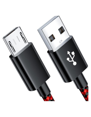 Cable Micro USB VOTY 1.83m Carga Rápida 2.4A para Android