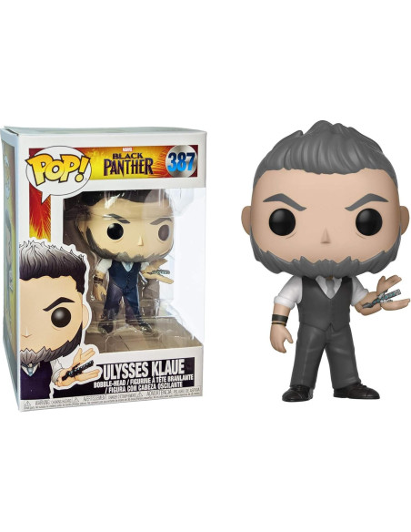 Figura de Vinilo Funko Ulysses Klaue Black Panther + Protector