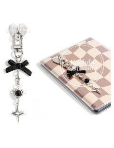 Cadenas de Encanto Kaciola para Kindle y E-Readers - Lazo Negro