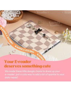 Cadenas de Encanto Kaciola para Kindle y E-Readers - Lazo Negro 2