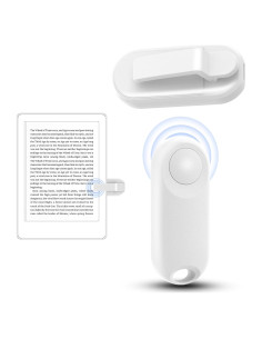 Pasador de Página Remoto DATAFY para Kindle Blanco - Compatible con Paperwhite y Oasis