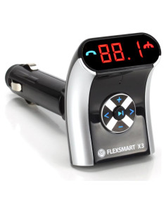 Adaptador Bluetooth GOgroove FlexSMART X3 Mini para Coche