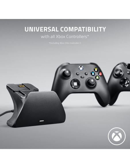 Soporte de Carga Rápida Razer para Controladores Xbox Series X|S
