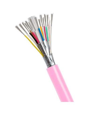 Cable HDMI 4K Alta Velocidad Cmple 0.46m Rosa 28AWG