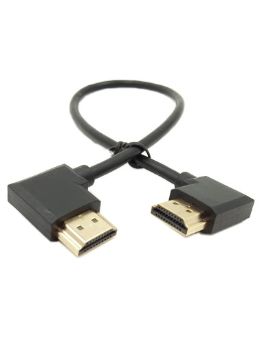 Adaptador HDMI macho a macho 90 grados SinLoon 0.3M 4K
