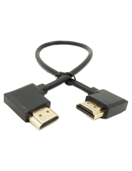 Adaptador HDMI macho a macho 90 grados SinLoon 0.3M 4K