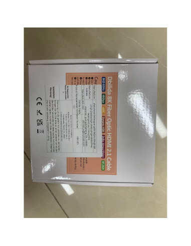 Cable HDMI 2.1 de fibra 8K 15.24m Dbilida 48Gbps