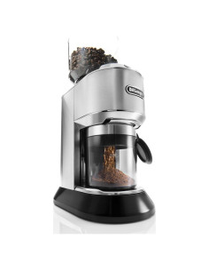 Molinillo de Café De'Longhi KG 521.M con Pantalla LCD Plata