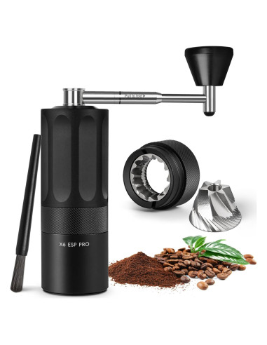 Molino de Café Manual STAR NEBULA X6 ESP PRO 35g Acero Inoxidable