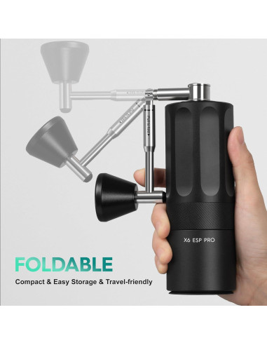 Molino de Café Manual STAR NEBULA X6 ESP PRO 35g Acero Inoxidable