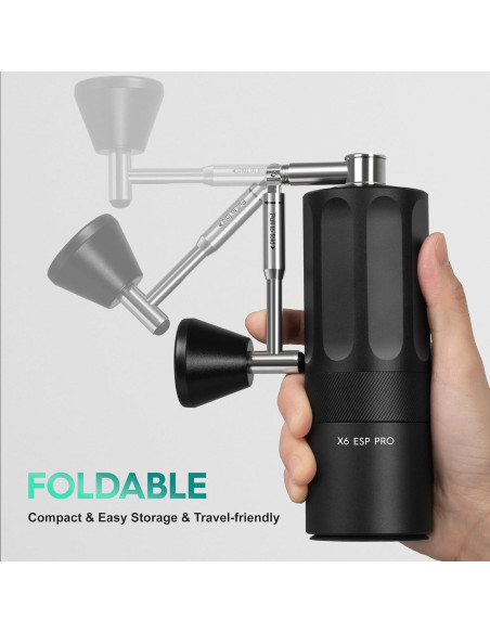 Molino de Café Manual STAR NEBULA X6 ESP PRO 35g Acero Inoxidable