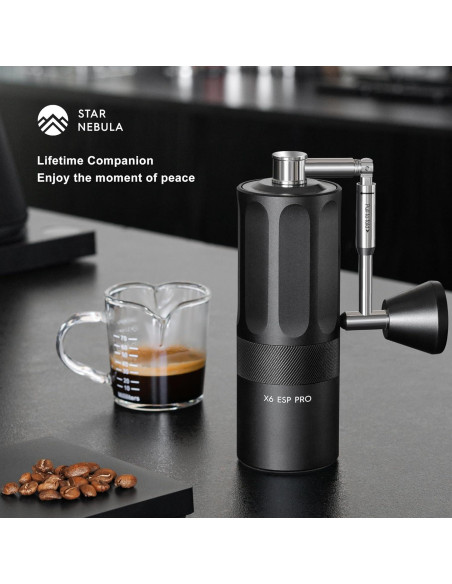 Molino de Café Manual STAR NEBULA X6 ESP PRO 35g Acero Inoxidable