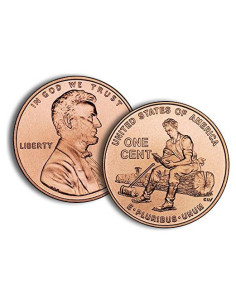 Conjunto 2 Centavos Lincoln 2009 P&D Sin Circular
