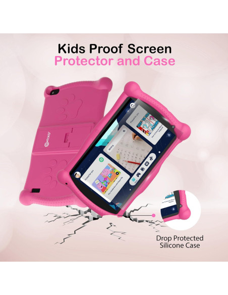 Tableta de Aprendizaje Contixo V10A 7" Rosa 32GB para Niños