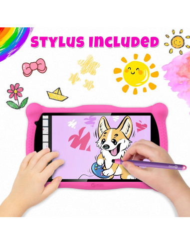 Tableta de Aprendizaje Contixo V10A 7" Rosa 32GB para Niños