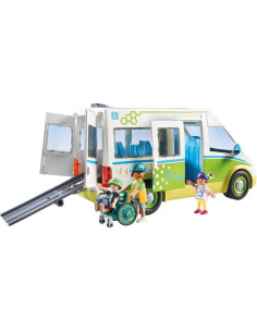 Autobús Escolar Playmobil 71329 con Rampa Accesible 2