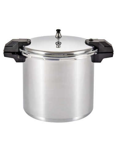 Olla a Presión Mirro 22qt (20.8L) Aluminio 3 Reguladores