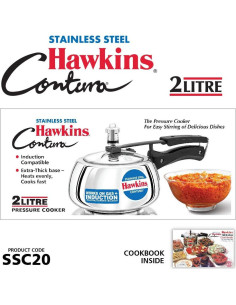 Olla a Presión Hawkins 2 Litros Acero Inoxidable SSC20 2