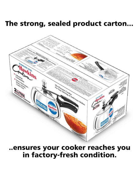 Olla a Presión Hawkins 2 Litros Acero Inoxidable SSC20 Olla a Presión Hawkins 2 Litros Acero Inoxidable SSC20