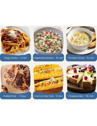 Olla de Presión ZAVOR ZPot 10 Cuartos Acero Inoxidable 15 PSI