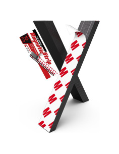 Tiras Magnéticas Adhesivas Colemoly 10 Pcs 15.24x2.54 cm