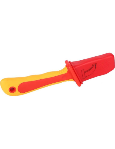 Cuchillo de Electricista Aislado Akozon 1000V 21cm Acero Inoxidable