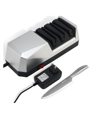 Afilador de cuchillos eléctrico Jovant 3 etapas con diamante