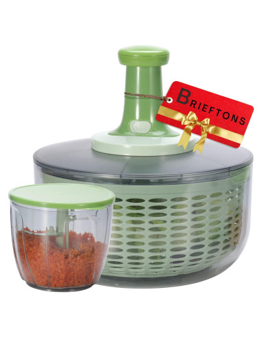 Ensaladera y Picadora Brieftons 6.34L - Compacta y Eficaz
