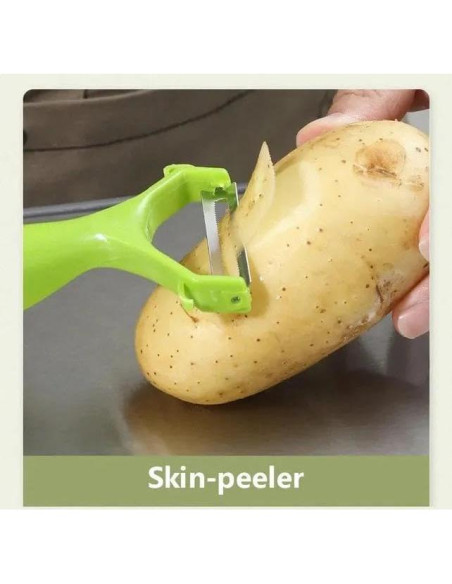 Cortador y Rebanador de Verduras HamZine 3.49 kg Multifuncional