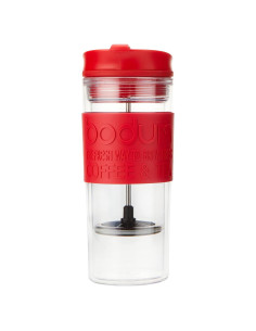 Taza de Viaje Bodum Prensa Francesa Aislada 0.45 L Roja