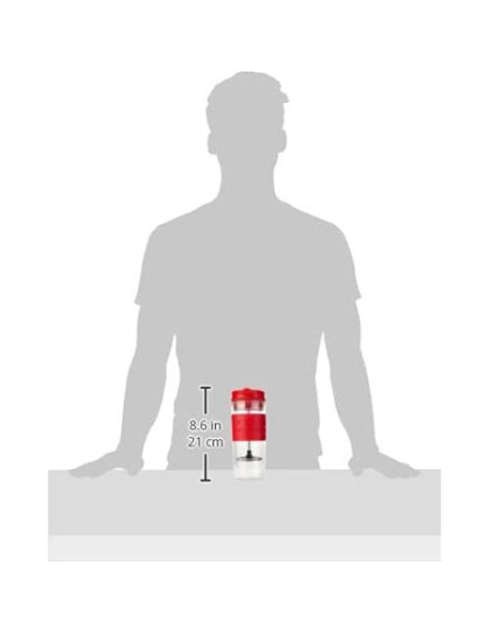 Taza de Viaje Bodum Prensa Francesa Aislada 0.45 L Roja