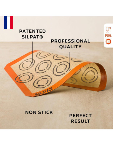 Alfombrilla de Hornear Silpat Original 41.9x29.5 cm Antiadherente