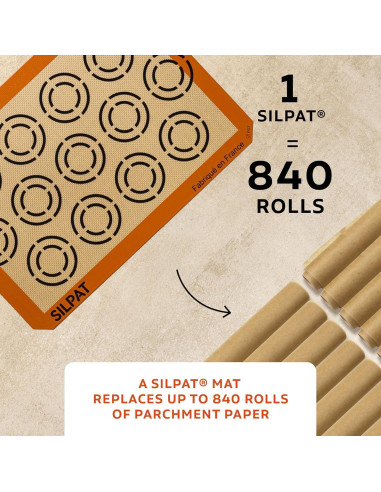 Alfombrilla de Hornear Silpat Original 41.9x29.5 cm Antiadherente