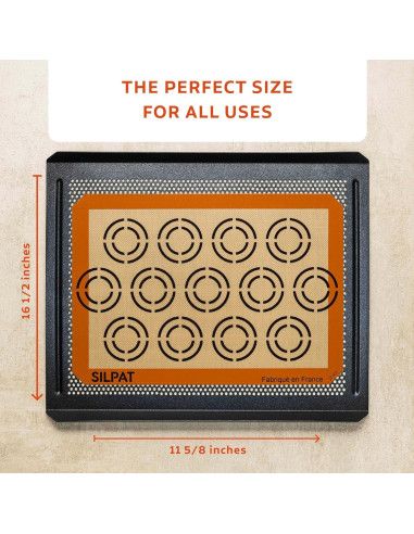 Alfombrilla de Hornear Silpat Original 41.9x29.5 cm Antiadherente