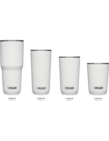 Vaso Aislado CamelBak 0.57L - Acero Inoxidable Negro