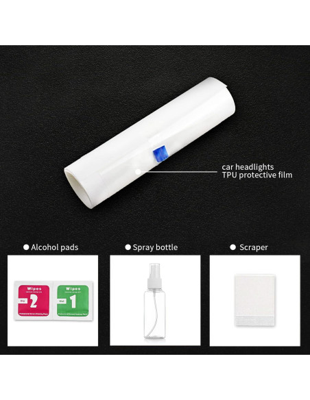 Película de Protección de Faros KUNGKIC para Toyota GR86/Subaru BRZ 2021-2025