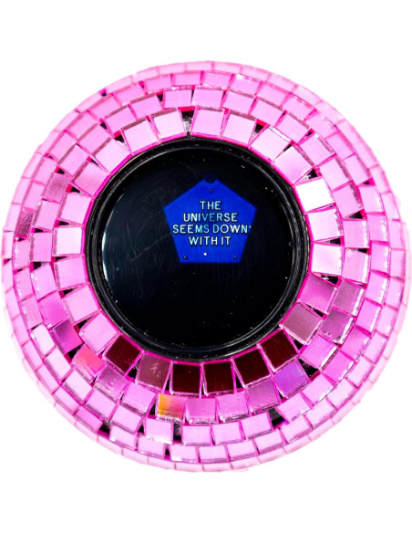 Bola Adivinadora Disco Rosa NPW - Juguete Divertido para Fiestas Bola Adivinadora Disco Rosa NPW - Juguete Divertido para Fiestas